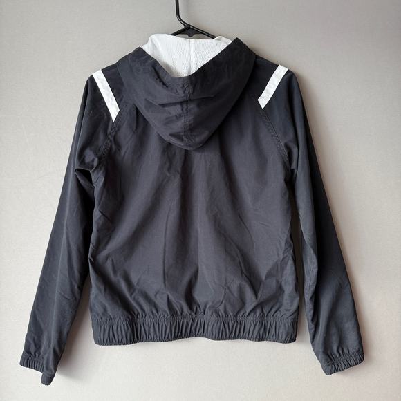 Nike Jacket Size S (4-6) Black zip‎ Windbreaker - Picture 4 of 9